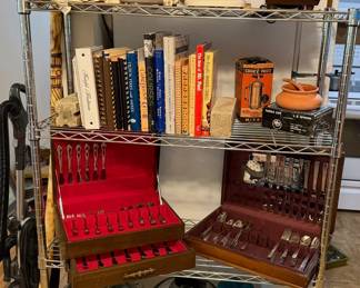 Silver plate and Stainless Dinnerware sets