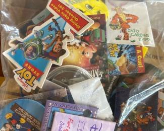 Disney promotional Buttons