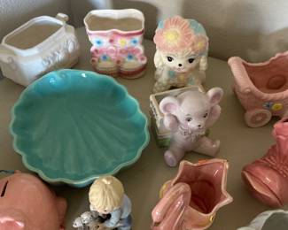 Vintage Floral Vases