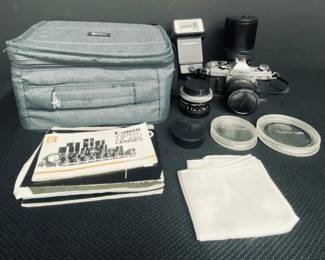 1976 Canon AE1 35mm SLR Film Camera