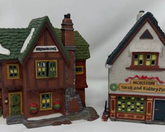 Department 56 Collections, Morston Steak and Kidney Pie House, Browning Cottage