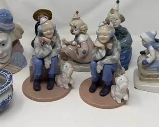 Ceramic Clowns  More  Meico  Design 