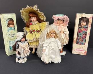 Porcelain Doll Collection