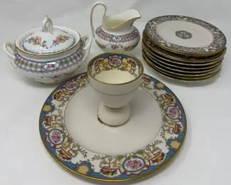 JJ Freeman Co., Morgan Belleek Azure, Bavaria