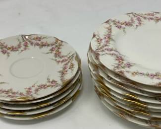 Theodore Haviland  Varenne  Bread Plates And Saucers