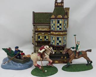Department 56 Scotland Yard Station, Brining Christmas Cheer, Queens Port, Polo Players