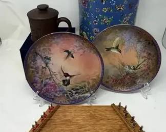 Ceramic Umbrella Stand, YiXing Zisha Kettle, Decorative Plates, Plucked Psaltery