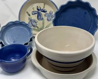 Roseville Pottery And Other Handmade Items