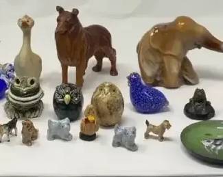 Art Glass Elephant  Made In Japan  Andrea Sadek  Other Animal Decor