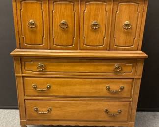 Vintage Wood Dresser