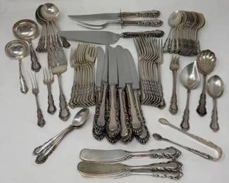  03 Reed And Barton Sterling Silverware Set