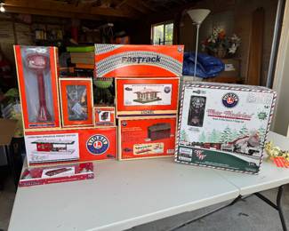 Lionel train collection
