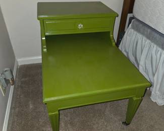 Pair of MCM step down side tables