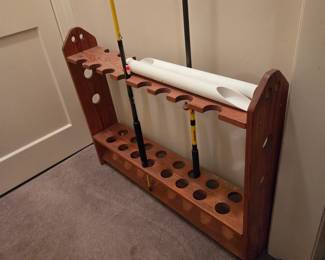 Fishing Pole, Cue Stick, Bat or ?? Stand