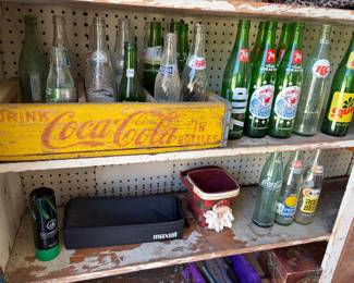 Vintage Coca-Cola bottles