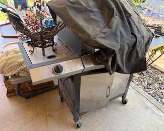 Thermometer gas grill