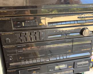 vintage Sharp SG-950CD integrated stereo music system
