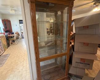 Light up display case