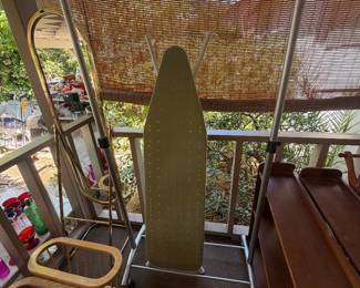 Clothing, rack, ironing, board, full length mirror