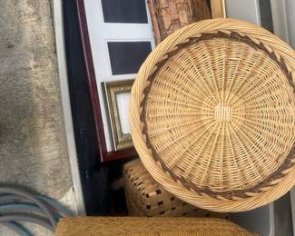 Baskets and latter frames 