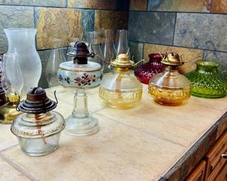 Antique Oil Lamps