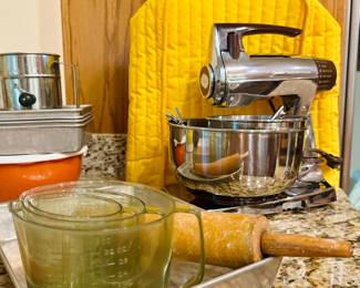 Vintage Kitchenware galore,  Vintage Sunbeam Mixmaster