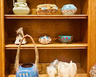 Native American Art Bowls & Sculptures