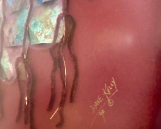 Paper art by Dave Kelly (1990) - close up