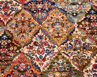 Area Rug (photo is section, not full rug), machine made, great condition 12'4" x 10' 10"