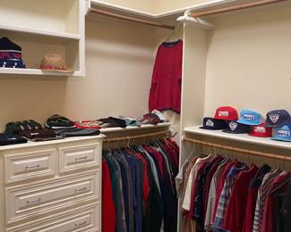 MENs XL Clothes: polos, cashmere sweaters, athleisure, caps