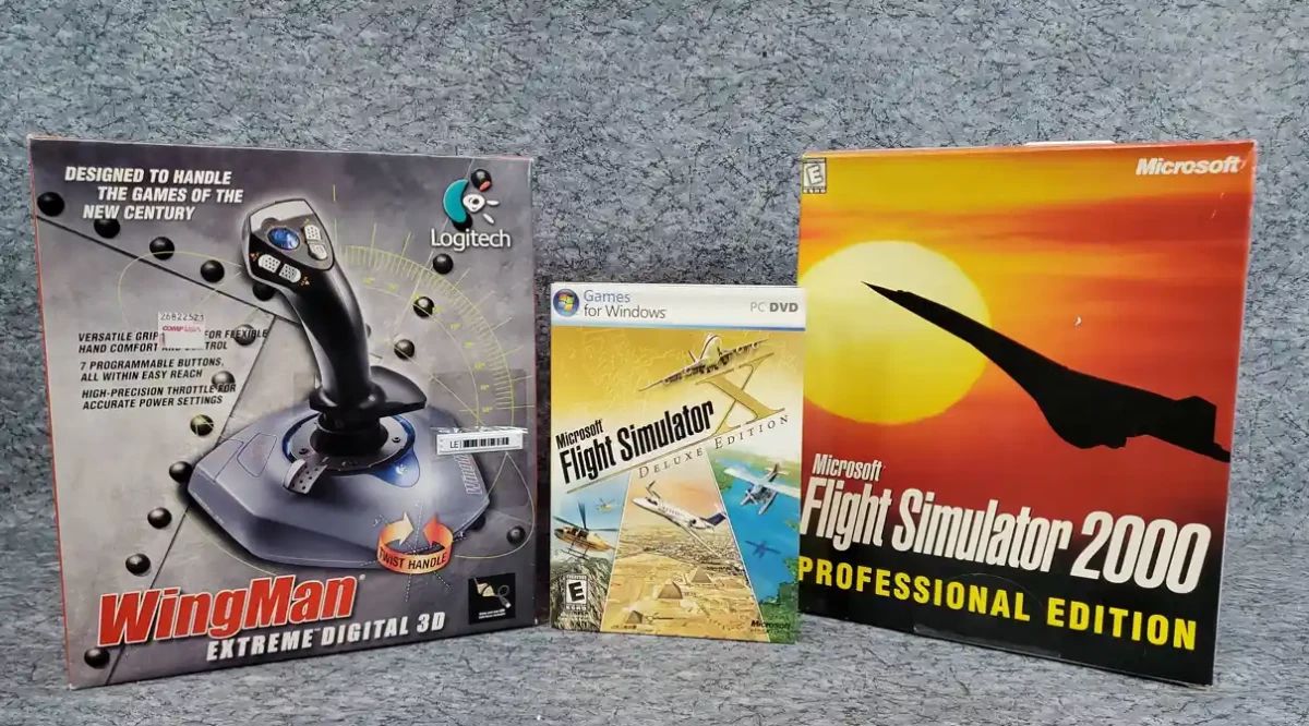 DW600 Microsoft Flight Simulator PC Games  WingMan Controller