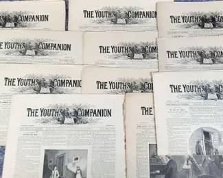 TZ042 Antique 1880s The Youths Companion Publications