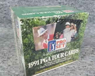 TZ045 1991 Unopened Proset PGA Tour Cards Wax Packs