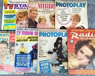 TZ039 Vintage 1960s One 1939 Movie  TV Star Gossip Magazines