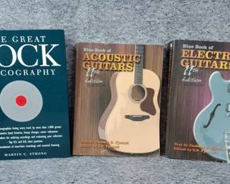 TZ032 Great Rock Discography, Blue Book of Acoustic and Electric Guitars