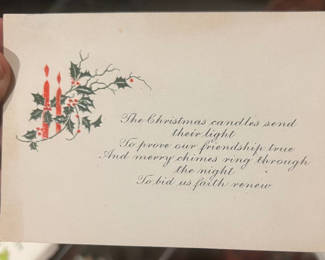 Lot 66: Lot 6 early 1900s Christmas cards cute children