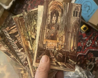 Lot 160: 24 Tucks Oilette English Scenes Postcards