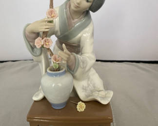 Lot 116: Japanese Girl Arranging Flowers 4840