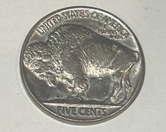 Lot 46: 1937 Philadelphia Choice uncirculated, buffalo nickel