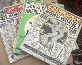 Lot 87: 1930s Collegiate Song 4 Volumes