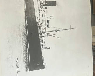 Lot 136: Photo Ship Portrait Of The Rms Samaria Vintage