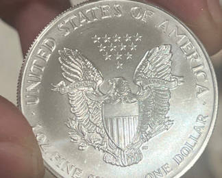 Lot 41: 2000 High-Grade Mint Silver Dollar Walking Liberty Us