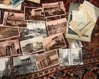 Lot 28: Bayreuth Lebanon group of postcards about 1951