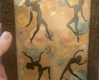 Lot 158: Meyercord Frame Nude Bubble Girl Decal Panel