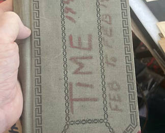 Lot 49: 1945 1946 Account Ledger Book For Store