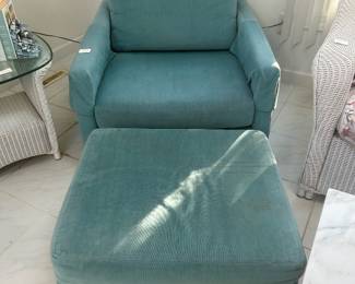 Teal Arm Chair