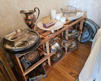 Silver plate pieces
