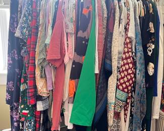 A selection of clothing