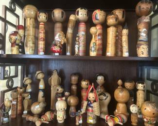 Japanese Kokeshi Dolls