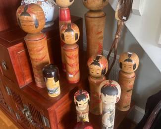 Japanese Kokeshi Dolls